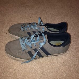 Casual grey adidas shoes
